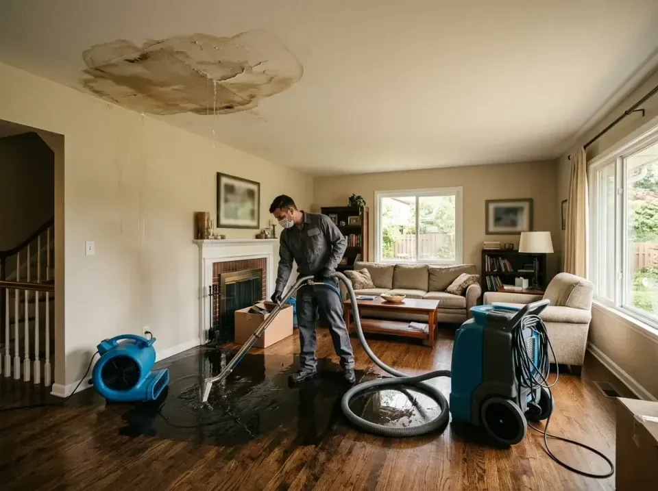 attic-pipe-burst-ceiling-drip-008 — frequently asked questions, Water Damage Restoration & Carpet Care in Mount Union, PA